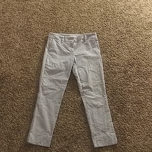 Vertical striped pants